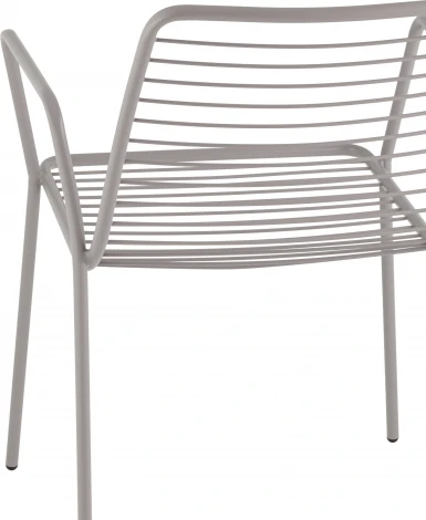 Стул с подлокотниками Дели металл серый Stool Group (арт.УТ000039266)