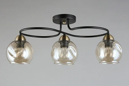 Потолочная люстра на штанге Omnilux Carini OML-95007-03 (220V, шарики)