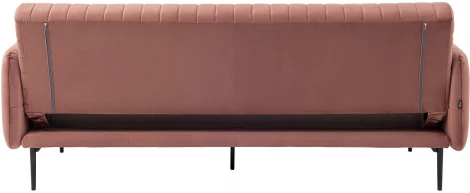 Диван прямой Stool Group Дрезден велюр пыльно-розовый УТ000035920