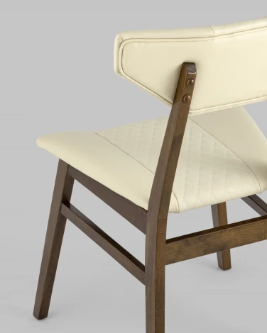 Стул обеденный Stool Group TOR кремовый ПУ 4 шт. УТ000035026