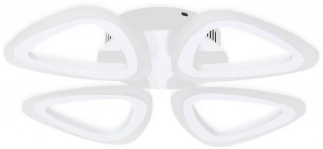 Потолочная люстра Ambrella Acrylica FA4482 (регулировка яркости, LED, 220V, пульт управления, цветы)