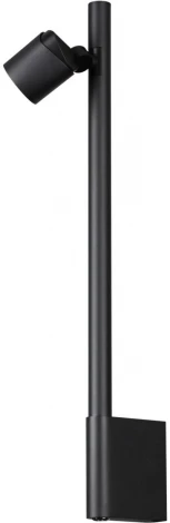 Светильник настенный диммируемый (выключатель) Novotech Fermo 359313 OVER черный IP20 LED 7W+7W 4000K 220V (регулировка яркости)