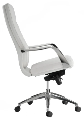 Компьютерное кресло Woodville Isida white / satin chrome 15427