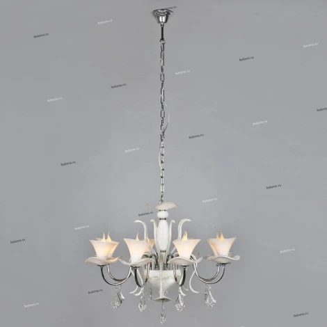 Подвесная люстра Omnilux Oristano OML-77403-08 (220V, на цепи, чашки)