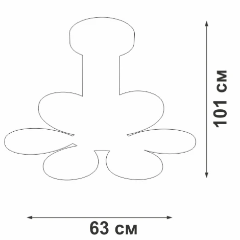 Подвесной светильник светодиодный V04618-03/6S Vitaluce (220V)