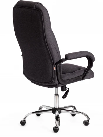 Кресло BERGAMO хром (22) Tetchair (Темно-серый).