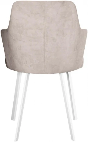 Стул DikLine 345 C103 крем, ножки белые арт.00-00076163