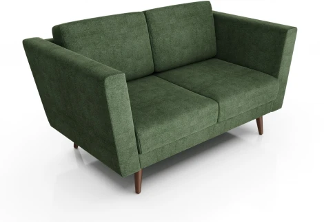 Диван Arsko Гуннар зеленая рогожка