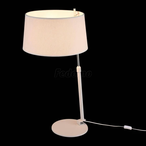 Интерьерная настольная лампа Maytoni Bergamo MOD613TL-01W (220V, выключатель)