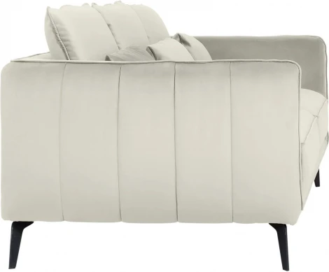 Диван Amsterdam трехместный ОГОГО (арт.342340), (Ткань/Белый)