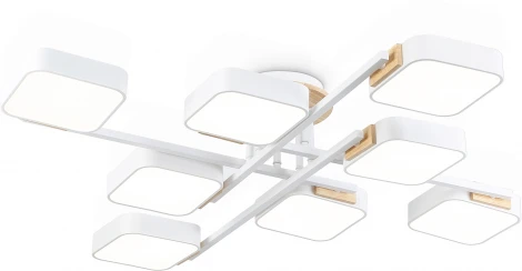 Потолочная люстра светодиодная на штанге с регулировкой цветовой температуры Ambrella COMFORT FL4888 (220V)