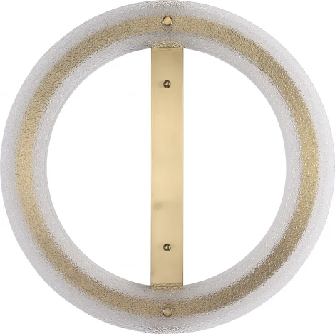 Потолочный светильник круглый ST Luce Fagy SL6245.212.01 золотистый/Прозрачный LED 1*40W 4000K (220V, круглые)