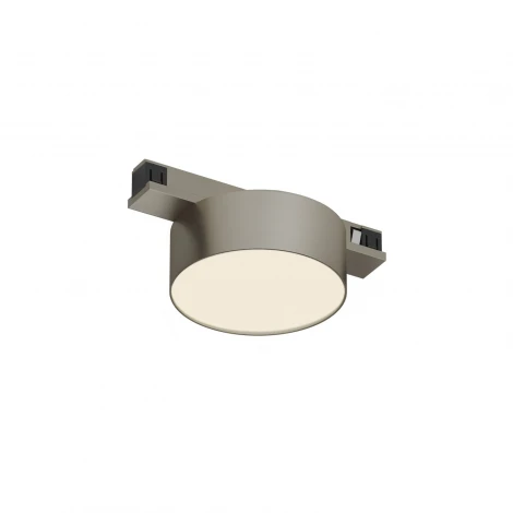 Трековый светильник для магнитного шинопровода Denkirs Shine Flow DK5761-DN 48V 6W, темный никель (LED, круглые)