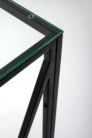 Консольный стол AllConsoles 1051-CB clear черный муар