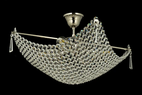 Потолочная люстра Arti Lampadari Roma E 1.3.50.501 N (220V, хрусталь)