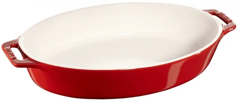 Форма овальная керамическая, 29 см, вишневая 40510-806 Staub