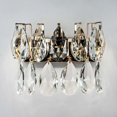 Бра светодиодное хрустальное с регулировкой цветовой температуры Modelux MODELUX ML.6900.300 GD