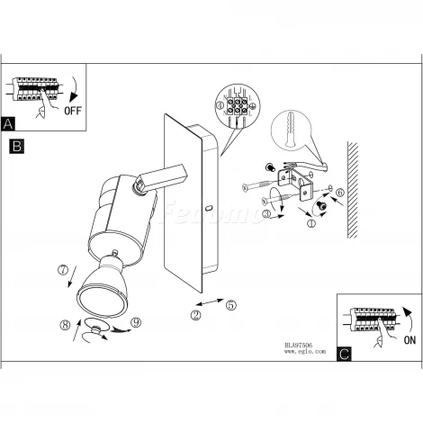 Спот Eglo Vergiano 97506 (220V, круглые)