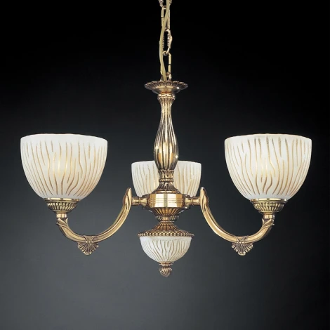 Подвесная люстра Reccagni Angelo 5700 L 5700/3 (220V, на цепи)