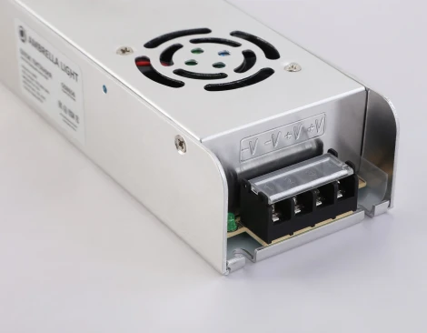 Блок питания с EMC для светодиодной ленты 12V Ambrella LED Driver 12V GS8656 360W 30A IP20 220V