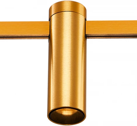 Магнитный трековый светильник ST Luce Farm ST810.206.05 Золотистый LED 1*5W (24V)
