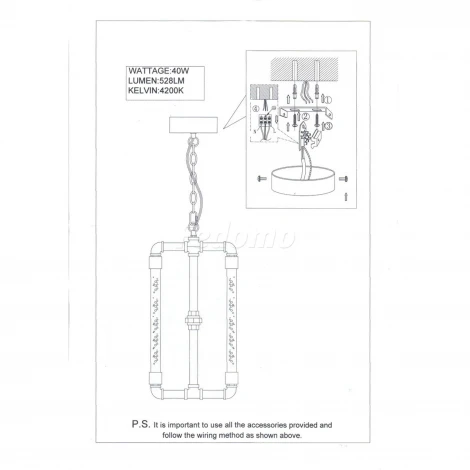 Подвесной светильник Lightstar Condetta 740042