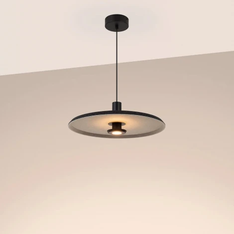 Подвесной светильник светодиодный SP-KOTARO-R450-12W Warm2700 (BK-GR, 36 deg, 230V, TRIAC) (Arlight, IP20) 057225