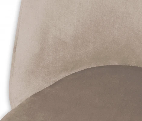 Стул барный Sheffilton SHT-ST35/S80 латте/темный орех/черный муар