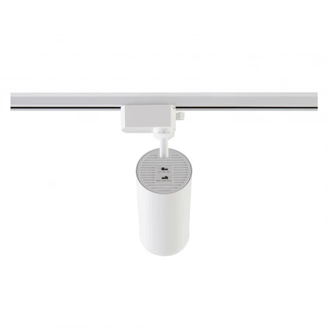 Трековый светильник однофазный светодиодный 30W 220V Crystal Lux CLT 0.31 021 WH 3CCT ZOOM