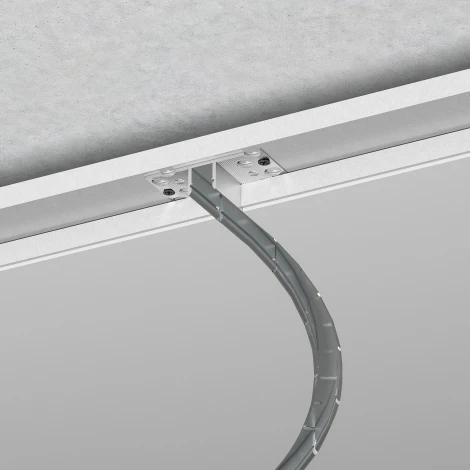 Встраиваемый гибкий алюминиевый профиль Elektrostandard LL-2-ALP024 под ГКЛ 9,5мм (под ленту до 9,5mm)