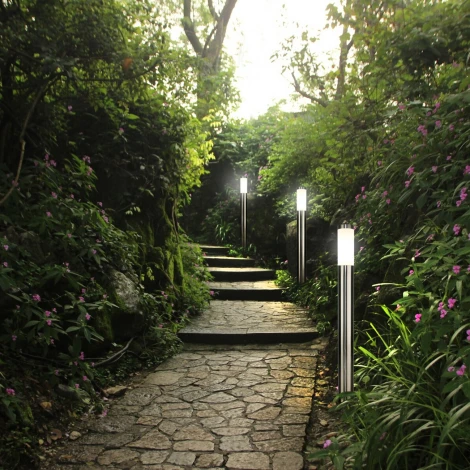 Наземный светильник IP44 Escada Galena 30011G/02 (220V, круглые)