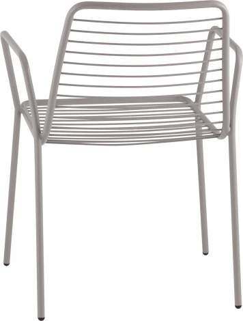 Стул с подлокотниками Дели металл серый Stool Group (арт.УТ000039266)