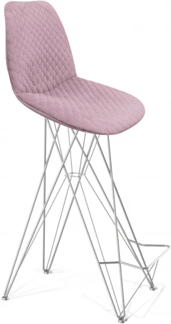 Стул барный SHT-ST29-C22/S66 розовый зефир/хром лак Sheffilton 5979917001
