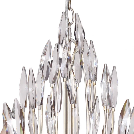 Подвесная люстра Favourite Feerie 1932-6P (220V, хрусталь, на цепи, подсвечник, свеча)