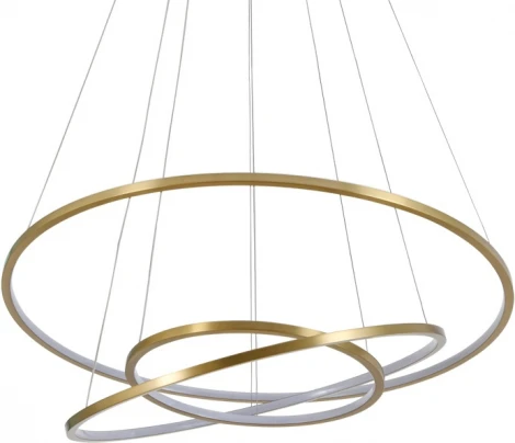 Подвесной светильник Newport 15000 15303/S brass (LED, 220V, на тросе, кольцо)