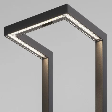 Наземный уличный свктильник Elektrostandard Stels 35180/S черный (LED, 24V, IP65)