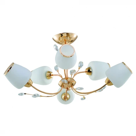 Потолочная люстра IDLamp 834 834/6PF-Dorato