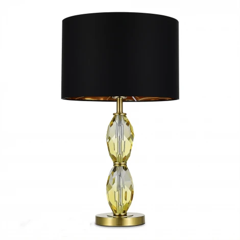 Настольная лампа ST Luce Lingotti SL1759.304.01 Латунь/Черный E27 1*40W (220V)