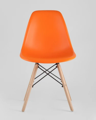 Стул Stool Group Eames DSW оранжевый УТ000000654