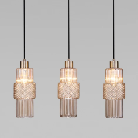 Подвесной светильник Eurosvet Soho 50209/3 бронза (220V, на проводе)