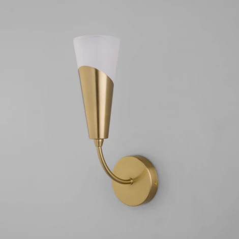 Бра Eurosvet Rhyton 60167/1 латунь (220V)