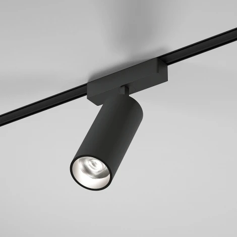 Трековый светильник магнитный Elektrostandard Flat Magnetic 18W 4000K Arcos чёрный 85096/01 (LED, 48V, круглые)