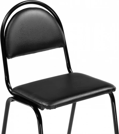 Стул на металлокаркасе Гумер (Гумер черный / черный глянец) Woodville арт.587876
