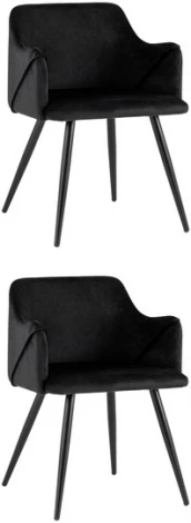 Стул Монарх NEW черный 2 шт Stool Group (арт.УТ000037490)