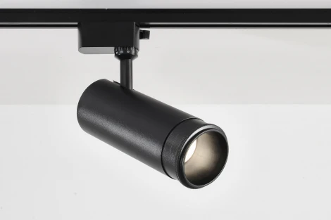 Трековый светильник однофазный светодиодный 30W 220V Crystal Lux CLT 0.31 021 BK 3CCT ZOOM