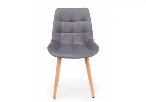 Стул деревянный Челси темно-серый (zd 995) / светлое дерево np 632457