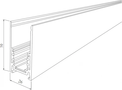 Шинопровод Elektrostandard Slim Magnetic 85085/00 (48V)