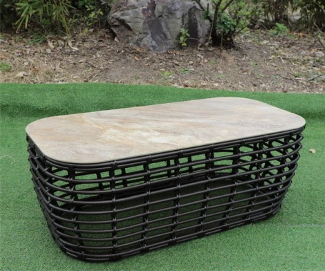 "Ницца" журнальный столик из искусственного ротанга, цвет бронзовый 4SIS арт.УТ-00006754