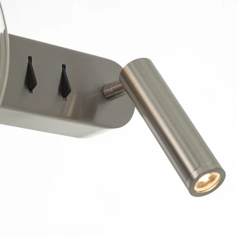 Настенный светильник светодиодный со спотом с выключателем Citilux Corta CL245031