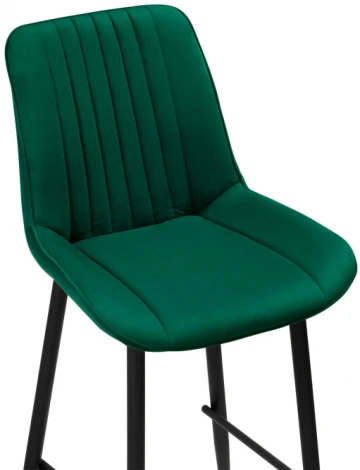 Полубарный стул Notta Седа К зеленый / черный 511172